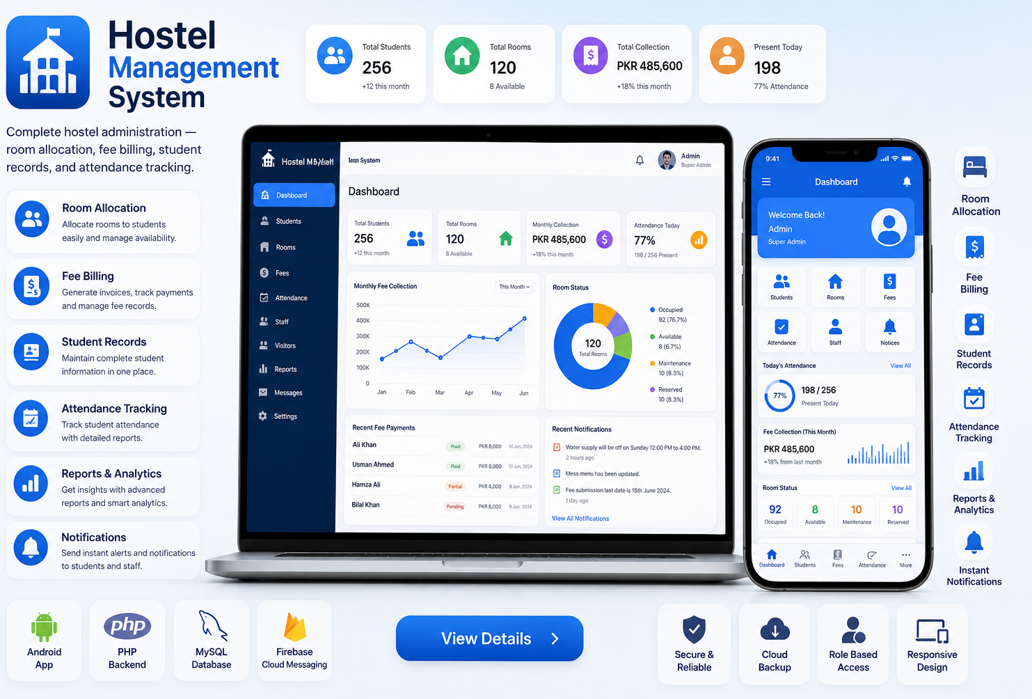 Hostel Management System thumbnail