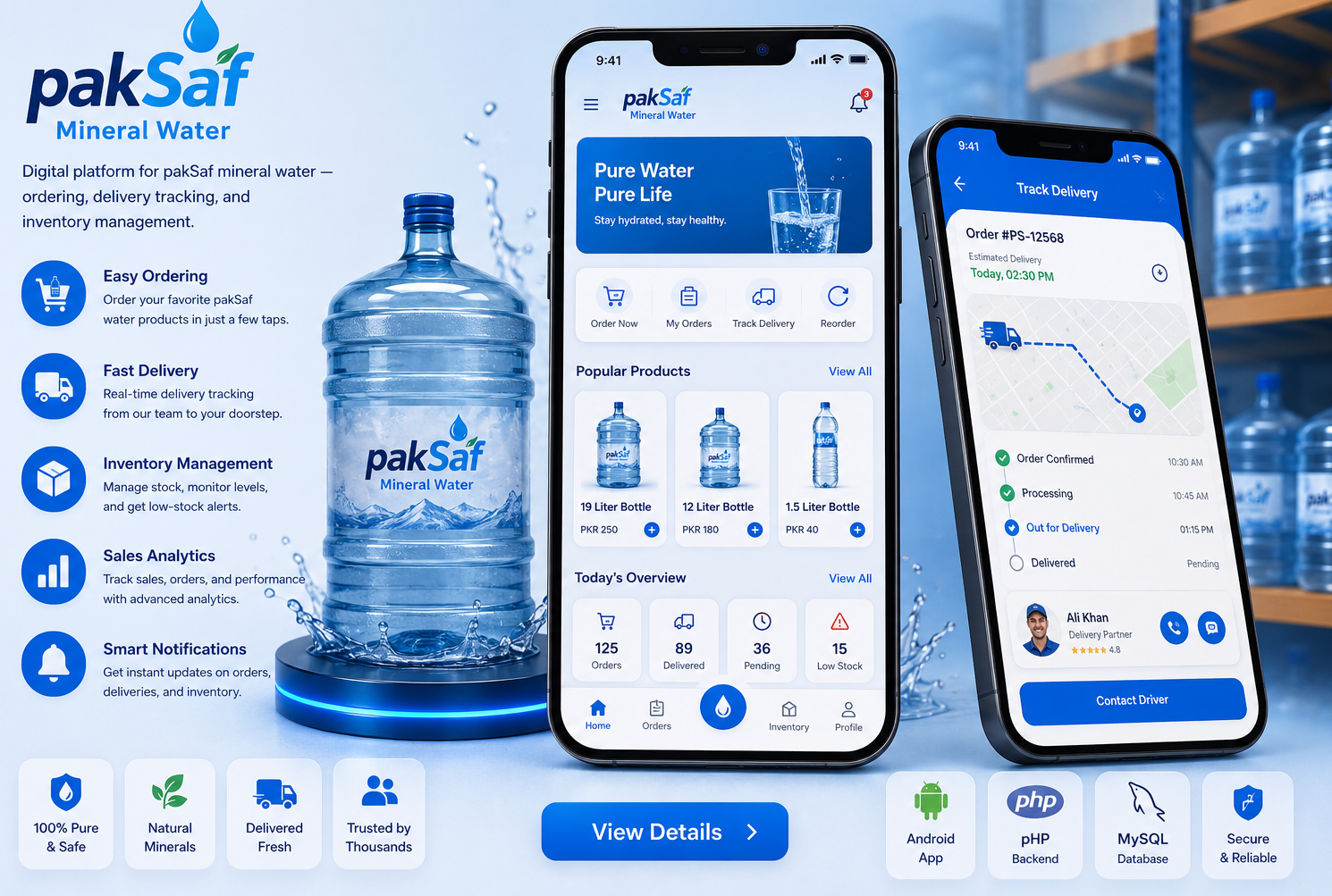 pakSaf: Mineral Water thumbnail